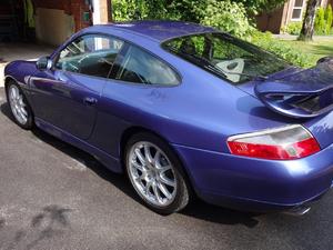 Porsche 996 Carrera 2 fitted with Dansk Stainless Sports silencers.
